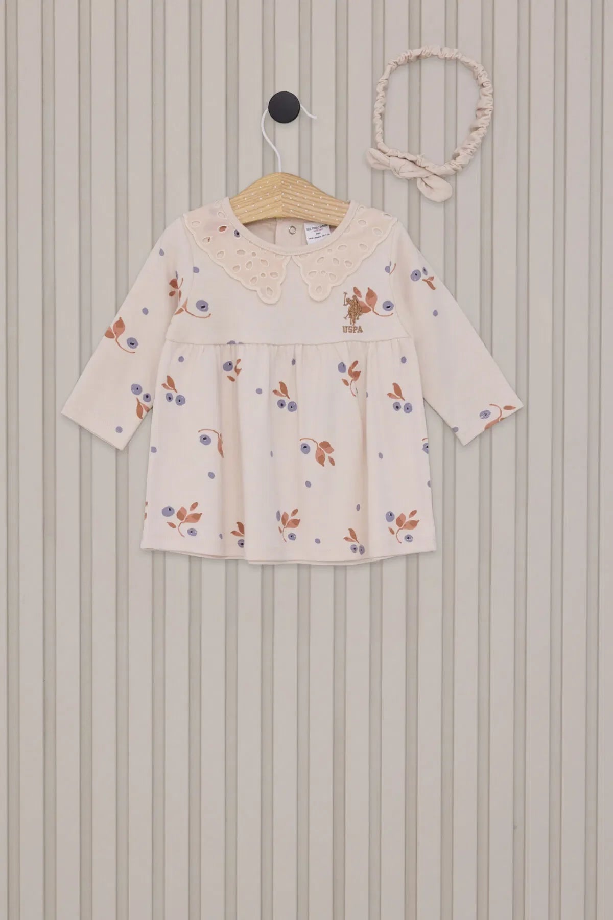 ROBE BEBE BEIGE-CLAIR