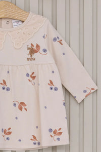 ROBE BEBE BEIGE-CLAIR