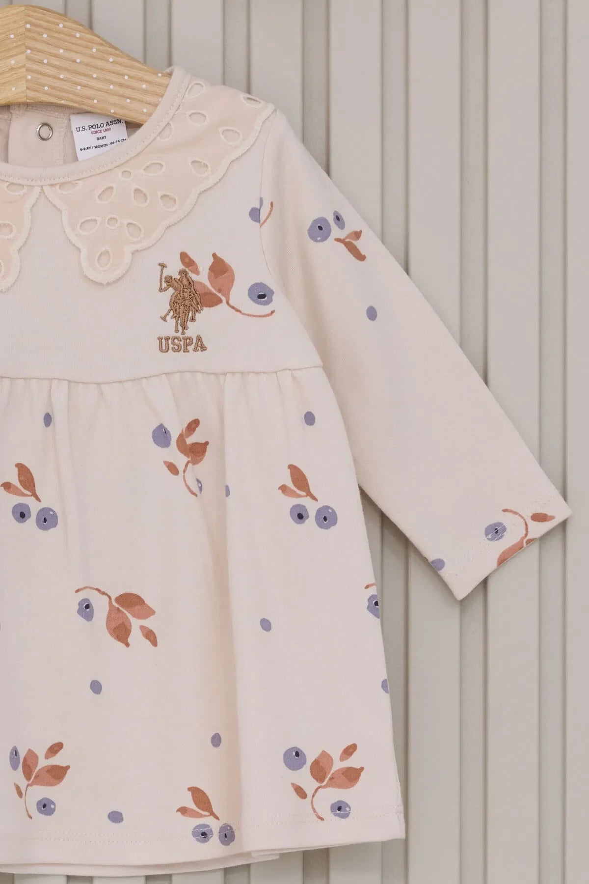 ROBE BEBE BEIGE-CLAIR