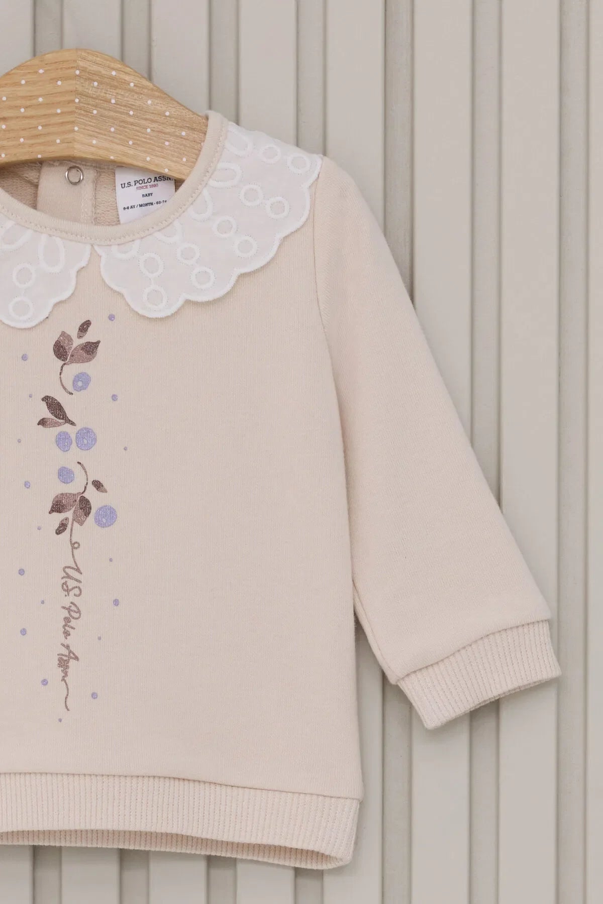 ENSEMBLE BEBE 02 PIECES BEIGE-CLAIR