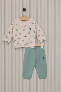 ENSEMBLE BEBE 02 PIECES BEIGE