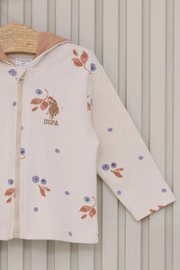 ENSEMBLE BEBE 03 PIECES BEIGE-CLAIR