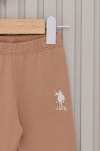 ENSEMBLE BEBE 03 PIECES BEIGE-CLAIR