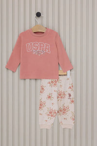 ENSEMBLE BEBE 02 PIECES PINK