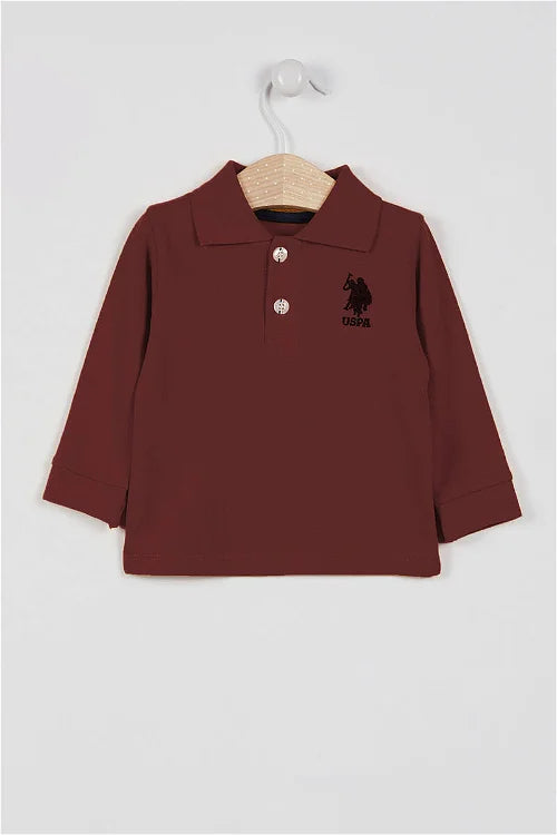PULL BEBE BURGUNDY
