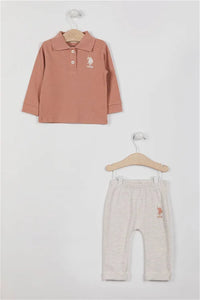 Ensemble sweat-shirt pour bébé fille-USB904-V3