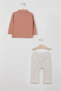 ENSEMBLE BEBE 02 PIECES CREME