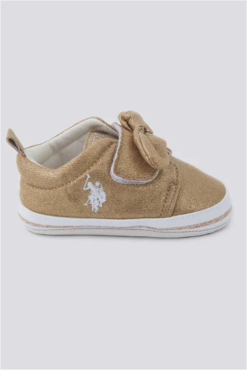 CHAUSSURE BEBE FILLE GOLD