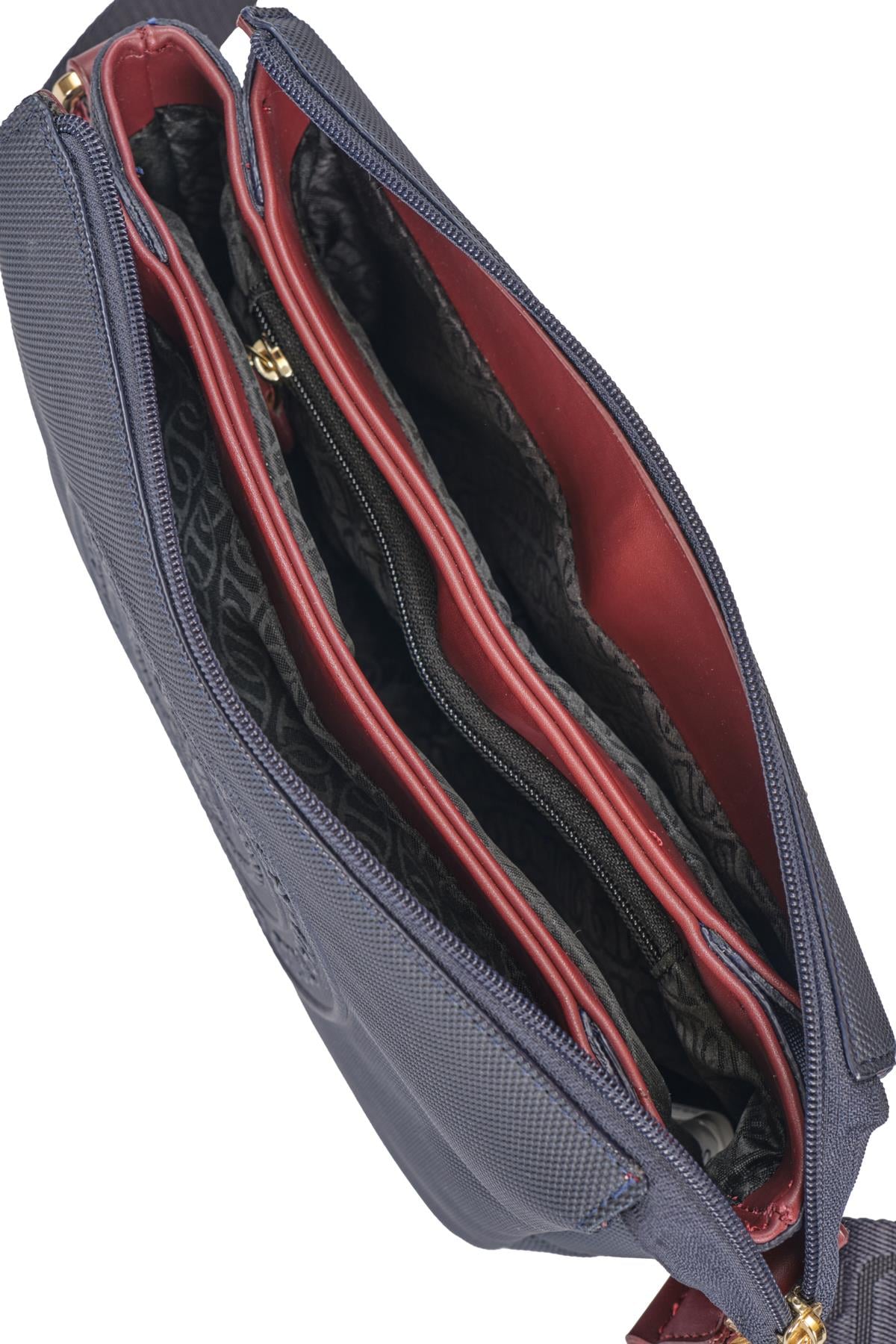 SAC FEMME NAVY-BLUE - BURGUNDY