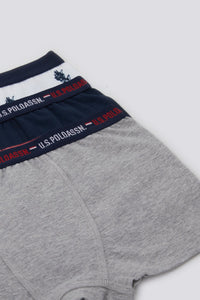 LOT DE 03 BOXERS GARCON NAVY-BLUE