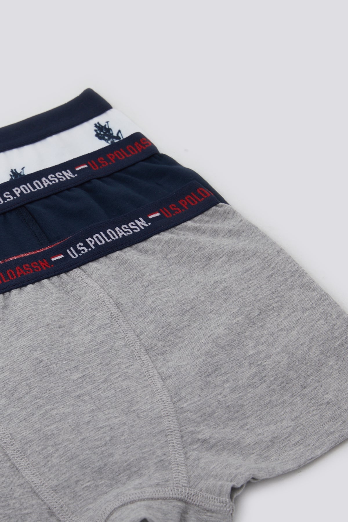 LOT DE 03 BOXERS GARCON NAVY-BLUE