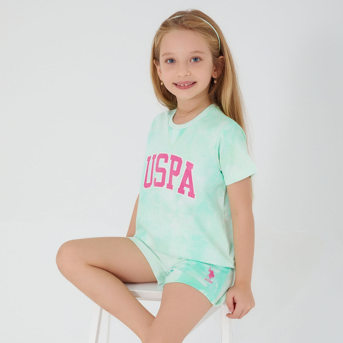 ENSEMBLE FILLE GREEN