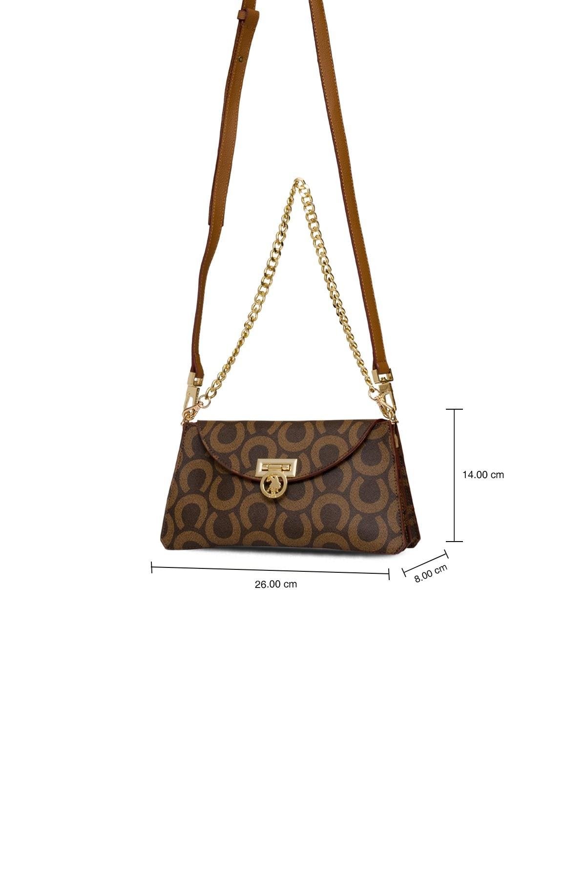 Women's bag US25168 BROWN