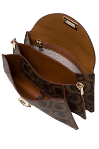 Women's bag US25168 BROWN